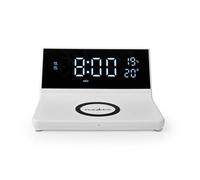 SVEGLIA OROLOGIO DIGITALE CON RICARICA TELEFONO WIRELESS QI 15WATT super offerta