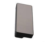 Sveglia a LED per camera da letto con schermo a colori, display dimmerabile, impostazioni dell'ora 12/24 ore, termometro che mostra Celsius e Fahrenheit, luce notturna e specchio per il trucco (nero)