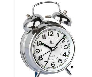 Sveglia analogica quarzo metallo JA7041 CF Lowell