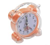 Sveglia colorata per camera da letto, sveglia forte e chiara per una mattina efficace (arancione)