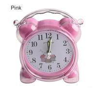 Sveglia colorata per camera da letto, sveglia forte e chiara per una mattina efficace (rosa)