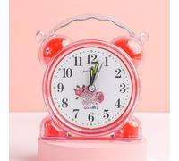 Sveglia colorata per camera da letto, sveglia forte e chiara per una mattina efficace (rosso)