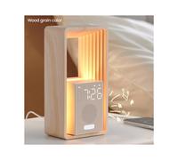 Sveglia con Funzione Alba e Sveglia, con USB, 9 Ausili per il Sonno, Display Dimmerabile, Timer Automatico, Luce Notturna Ideale per Ha il Sonno