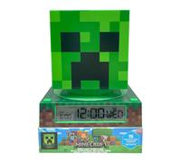 Kids Euroswan Lampada 3D Minecraft con allarme e data (4x1)