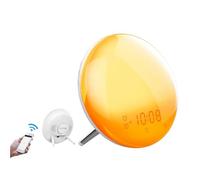 Sveglia con Luce Sveglia Tuya Smart Life WiFi con Telecomando Wireless, Simulazione Alba e Tramonto, 4 sveglie Alexa Home