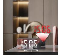 Sveglia con proiezione, data e temperatura, display a LED per il comodino
