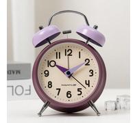Sveglia creativa da camera da letto, stile nuovo e unico, può aggiungere un tocco di colore al tuo comodino, ufficio, soggiorno, dormitorio scolastico, silenziosa durante il funzionamento, non influen
