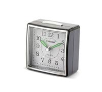 Sveglia da Comodino, Sveglia Analogica al Quarzo Silenziosa con Luce Senza Ticchettio, Semplice Orologio da Tavolo con funzione Snooze,Adatto per Camere da Letto, scrivanie, viaggi...