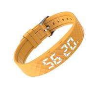 Sveglia da polso - Display a LED a sette segmenti, orologio portatile con timer silenzioso - cinturino sveglia regolabile tramite vibrazione, per dormire, anziani, donne, uomini, adulti, ragazze, E