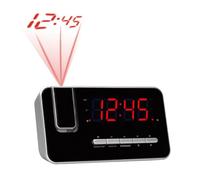 Sveglia Denver CRP-618 Digitale FM LED Rosso