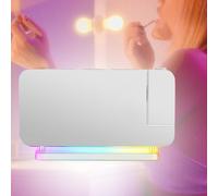 Sveglia digitale a LED Orologio a proiezione Orologio da comodino portatile con