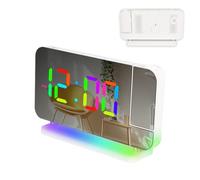 Sveglia digitale con 7 colori e luminosità regolabile | Sveglia digitale a LED per camera da letto, cucina, cameretta dei bambini, scrivania, comodino, tavolo, lato letto e il