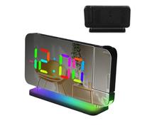 Sveglia digitale con 7 colori e luminosità regolabile | Sveglia digitale a LED per camera da letto, cucina, cameretta dei bambini, scrivania, comodino, tavolo, lato letto e il