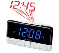 New Majestic SVE-337P Sveglia digitale Nero, Bianco New Majestic