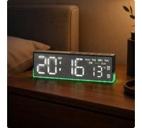 Sveglia Digitale LED Luce Notturna Sveglia Digitale da Comodino per Scrivania