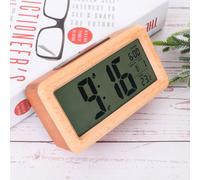 Sveglia Digitale Legno Radiosveglia Orologio Per Camera Da Letto