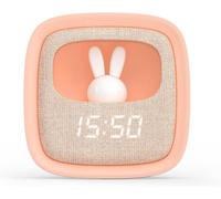 Sveglia Digitale per Bambini e Lampada Billy Clock con Coniglietto Soft Touch -