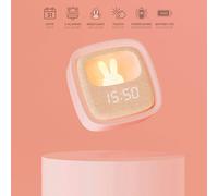 Sveglia Digitale per Bambini e Lampada Billy Clock con Coniglietto Soft Touch -
