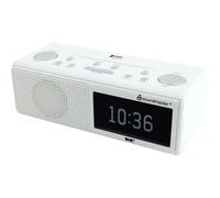 Sveglia Digitale Soundmaster UR8350WE DAB+ FM LCD Bianca