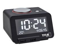 Tfa Dostmann Orologio Sveglia 60.2017.01 Homtime Digital