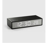 SVEGLIA DIGITALE TM-2201 CON FUNZIONE DI RICARICA WIRELESS 15W - NERO