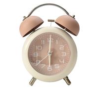 Sveglia Doppia Campana Classica Dormitorio Casa 4 Colori Accessori Metallo
