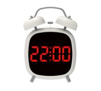 Sveglia Doppia Campana con Display LED per Uso Quotidiano a Casa e Lavoro