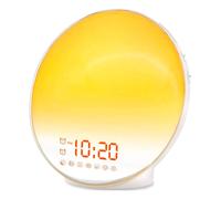 Sveglia Elettronica Sunrise con 15 Opzioni di Colore e Doppia Funzione Sveglia