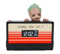 Sveglia Marvel I Am Groot Orologio Digitale Ufficiale Guardiani della Galassia con Timer di Sveglia, Decorazione per Casa & Camera per Fan di Supereroi, Regalo Collezionabile 5.7" Alta