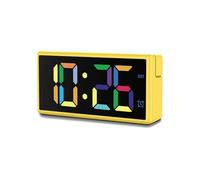Sveglia - HAMA - Ibiza - Schermo Multicolore - Carica USB - Giallo