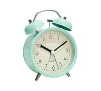 Sveglia in metallo luminosa silenziosa con luce notturna meccanica per bambini studenti camera da letto scrivania