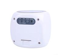 Sveglia intelligente con proiezione che offre un display chiaro del tempo e una facile segnalazione della temperatura (bianco)