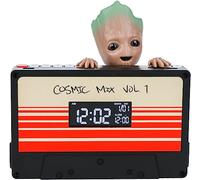 Sveglia Marvel I Am Groot Orologio Digitale Ufficiale Guardiani della Galassia con Timer di Sveglia, Decorazione per Casa & Camera per Fan di Supereroi, Regalo Collezionabile 5.7" Alta