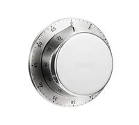 Sveglia Meccanica, Timer Da Cucina Magnetico, Timer In Acciaio Inossidabile, Promemoria Di Cottura For L'apprendimento Della Gestione Del Tempo Facile Da Usare(Silver)