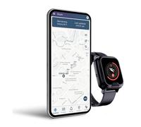 Sveglia mobile di sicurezza per anziani e demenza con allarme anticaduta, pulsante SOS, GPS e chiamate vocali a 2 vie, app del Regno Unito per la tranquillità della famiglia (4g)