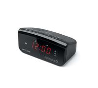 Sveglia Muse M-12CR Digitale FM LED Rosso Nero