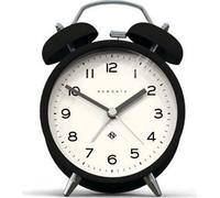 Newgate® Charlie Bell Echo sveglia | Rivisitazione moderna del classico orologio a doppia campana | Nero | Numeri facili da leggere | Ideale per comodino, scrivania o scaffale | Accessorio retrò