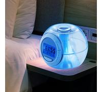 Sveglia Orologio Tavolo Digitale Display LED Data Temperatura Timer Snooze RGB