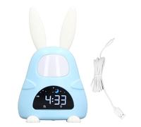 Sveglia per bambini, 2000mAh Simpatico orologio per l'allenamento del sonno Orologio da comodino Display digitale a LED Luce notturna Orologio per l'allenamento del sonno dei