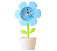 Sveglia Per Camera Da Orologio da Decorazione a Forma di Vaso di Fiori | Sveglia per Bambini Per Adolescenti Bambini Ragazzi E Ragazze Camera Da Natale Casa E Viaggio