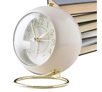 Sveglia per camera da , sveglia forte in stile europeo retrò con luce notturna, orologio di base a batteria semplice per l'ufficio a casa degli anziani che dormono profondamente