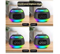 Sveglia portatile a LED con ricevitore RGB ColorfulLight wireless Blu