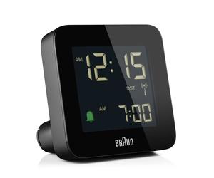 Sveglia Quarzo Digitale Braun Nero - Radio-Piloté - BC09B-DCF