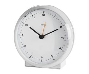 Sveglia radiocomandata ""Elegance Pro"", senza ticchettio, bianco