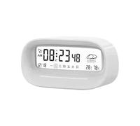 Sveglia Ricaricabile con Luce Notturna - Carino Orologio Digitale Intelligente Calendario Trasparente Regalo Multifunzionale