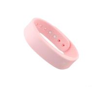 Sveglia silenziosa con vibrazione e monitoraggio del sonno, resistente all'acqua IP65, cinturino multifunzione per il risveglio e il monitoraggio delle attività (rosa)