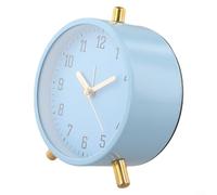Sveglia silenziosa per bambini, design semplice con display trasparente, promuove la responsabilità nella gestione del tempo (bianco)