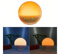 Sveglia simulata SunriseSunset con luce personalizzabile e luce notturna
