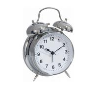 Sveglia Technoline 01844 Analogica Acciaio Inox Batteria AA