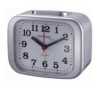 TechnoLine Sveglia Model XL al quarzo Argento in plastica con 1 allarme 11 x 5.5 x 8.5 cm